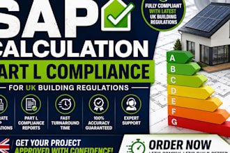 sap calculation, part l compliance for uk building regulation