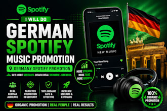 do german spotify music promotion, germany spotify promotion