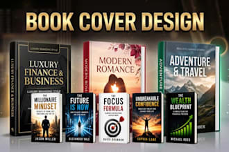 do book cover design, ebook cover design, KDP book cover book design