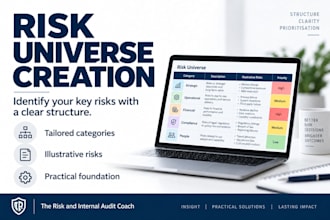 create a tailored risk universe for your organisation