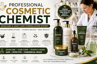 formulate soap and organic personal care products