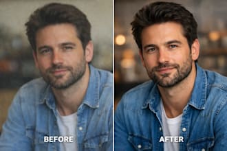 professionally edit, retouch, and enhance photos