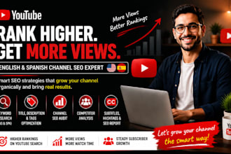 best youtube video SEO in spanish english for optimization channel growth
