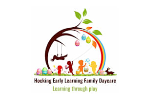 design a professional childcare, daycare, preschool, nursery logo