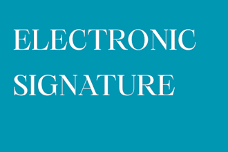 design a professional electronic signature