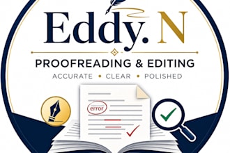 proofread and edit your documents for grammar and clarity