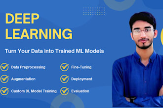 build and train custom deep learning models using pytorch and tensorflow