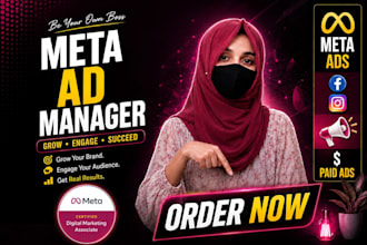 be your certified meta facebook and instgram ads manager