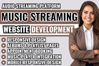 music streaming website, music website, audio streaming platform, music artist