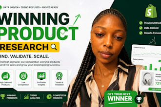 find winning products for shopify, ebay, and dropshipping