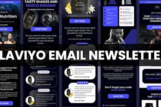 klaviyo email marketing klaviyo email template design for shopify email campaign