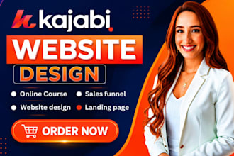 kajabi website design, kajabi online course, kajabi sales funnel, landing page