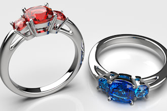 create professional custom jewelry cad designs