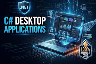 develop custom c sharp desktop application