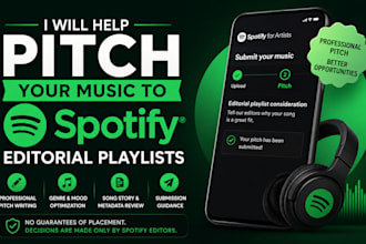 help pitch your music to spotify editorial playlists
