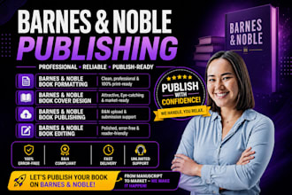 professionally publish your book on barnes and noble press