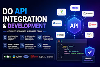 do API integration and development
