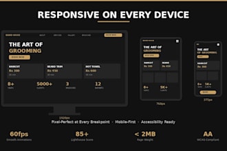 build a premium animated website with gsap scroll effects