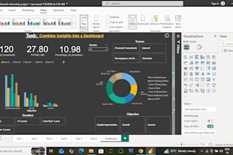 do data cleaning data mining and data visualisation on excel and powerbi