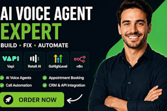 creer un agent vocal ia, une receptionniste ia vapi retell gohighlevel n8n