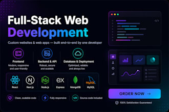 build a full stack web app using react node js and express js