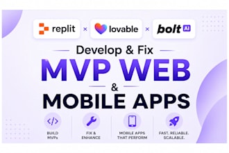 build an ai mobile app and mvp using replit