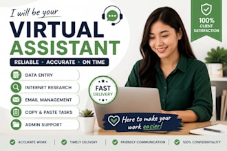be your virtual assistant for some simple online task