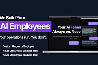 build ai agents or ai employees for your business