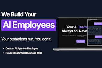 build ai agents or ai employees for your business