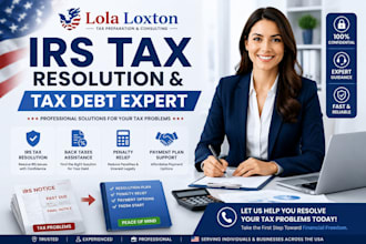 help with irs tax resolution, back taxes, penalty relief, and tax debt issues
