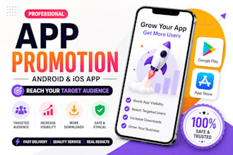 promote your android and ios app to increase downloads