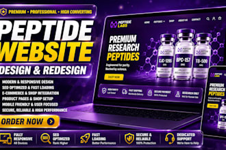 build peptide website fda complaint peptide website woocommerce peptide website