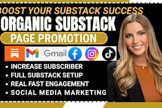 do substack promotion substack newsletter organic substack subscribers