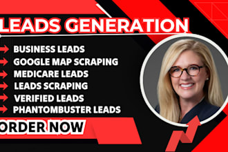 b2b leads generation scrape google map leads phantombuster mlm medicare leads