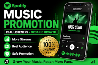 itunes music promotion spotify music promotion apple music tidal music youtube