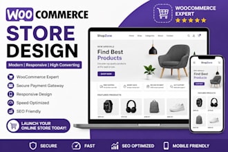 build woocommerce ecommerce store with secure payment gateway