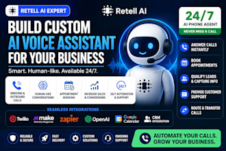 build custom retell ai voice assistant for your automotive business