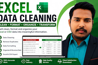 excel data cleaning and formatting