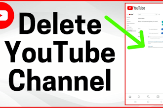 permanently delete your youtube channel safely and professionally