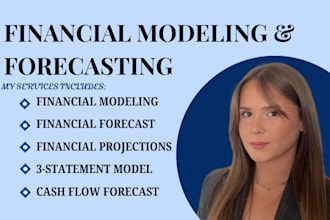 build financial model, financial forecast and financial projections