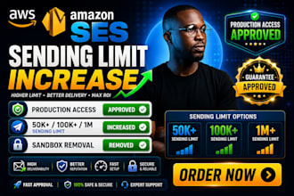 resolve amazon ses sandbox, smtp, production access and higher sending limit