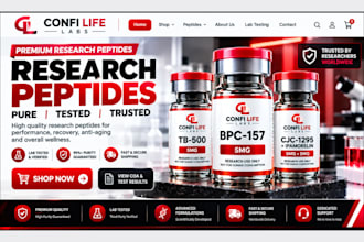 build peptide website peptide fda compliant peptide website peptide marketing