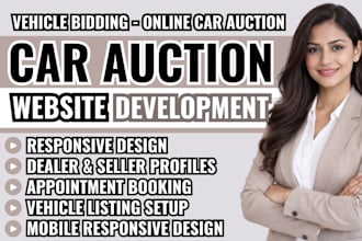 car auction website, auto auction website, vehicle bidding website