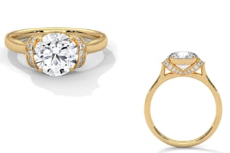 create custom 3d product signet, halo, solitaire ring 3d cad jewelry designs stl