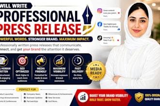 do UK USA uae press release writing and distribution to premium media sites
