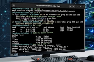 deploy, configure and manage your servers and network infrastructure