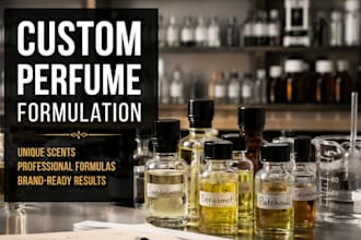 perfume formulation cosmetic formulation reverse engineering