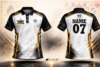 design sublimation football jersey tshirt esports sports club logo design print