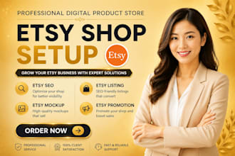 design professional etsy digital product etsy product design etsy seo listing