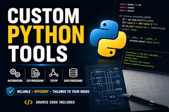 develop custom python tools